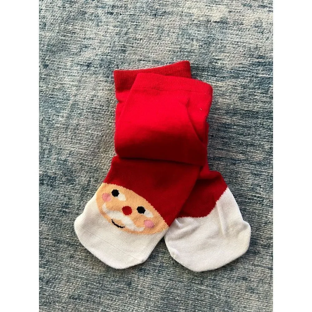 Stromper Holiday Santa Socks Size 6.5 - 9